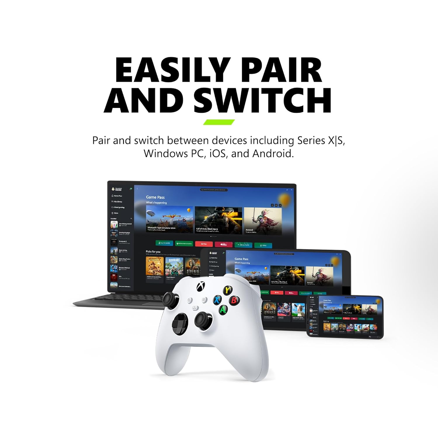 Xbox Series X Wireless Gaming Controller- White