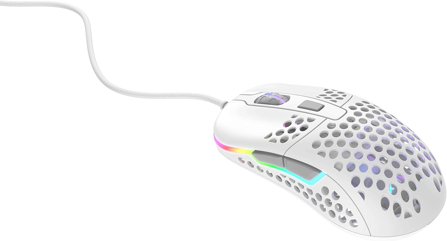 Xtrfy M42 RGB White Gaming Mouse- White