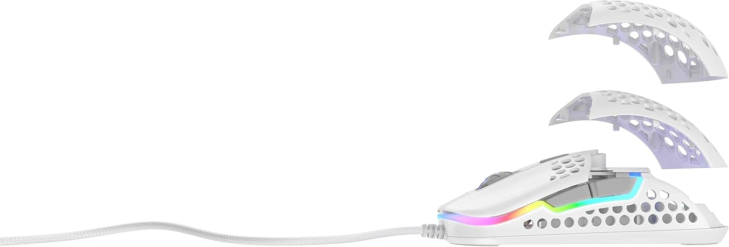 Xtrfy M42 RGB White Gaming Mouse- White
