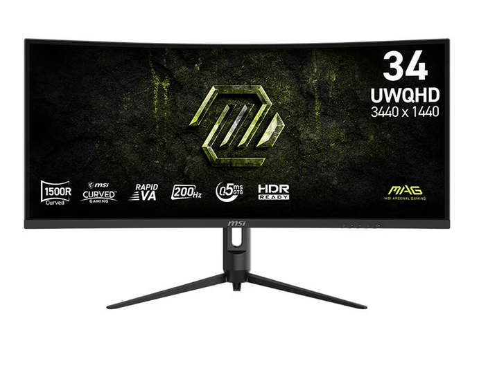 MSI MAG 342CQRF E20 34" Curved Gaming Monitor