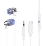 Logitech G333 In-Ear Gaming Earphones with Dual Drivers - White/Silver