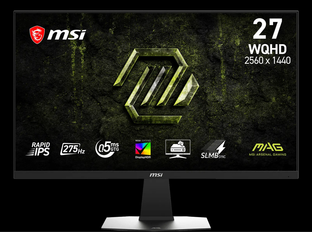 MSI MAG 276QE27 27" QHD 275Hz Rapid IPS Gaming Monitor (2560 × 1440)