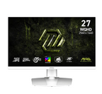 MSI MAG 274QRFW E20 27" QHD 200Hz Rapid IPS Gaming Monitor – White (2560 × 1440)