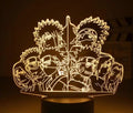 Naruto Original 3D Anime Night Light Lamp LED