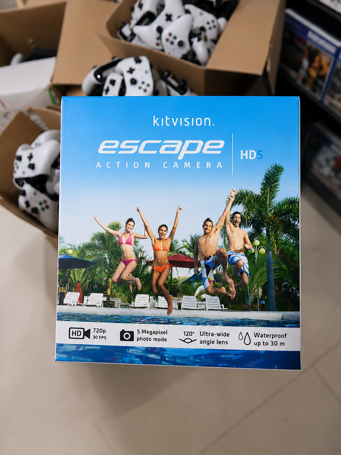 KitVision Escape HD5 Waterproof Action Camera (Used – Very Good Condition)
