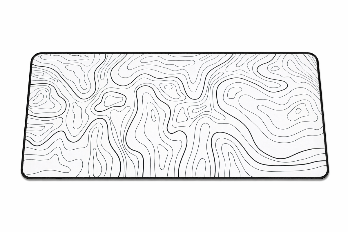 HYDE NOVA Extended XL Mousepad, Speed edition, Anti-slip Backing (Black &amp; White)