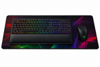Razer-Style Black Rainbow Extended Gaming Mousepad