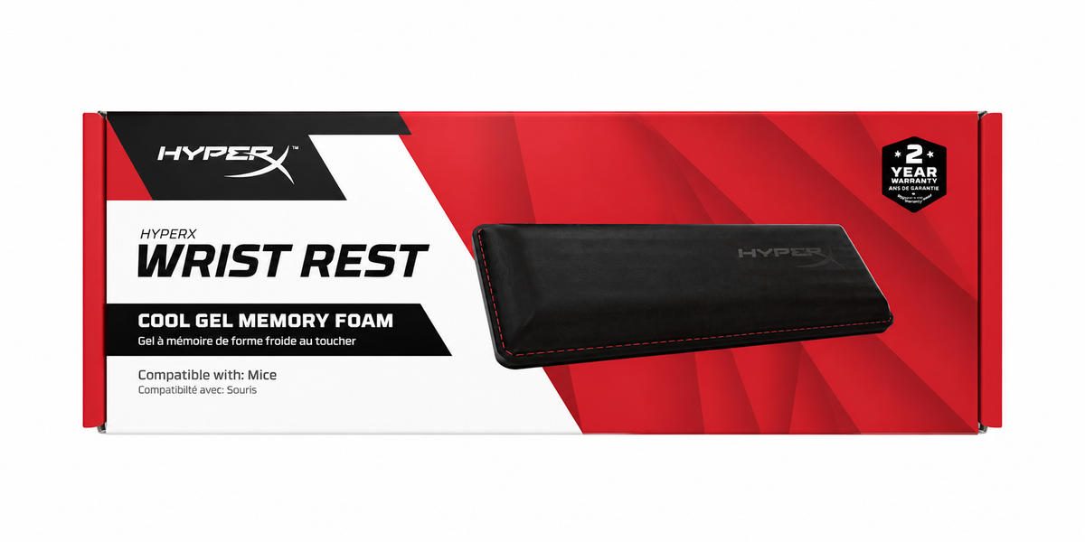 HyperX Wrist Rest for Mouse – Cooling Gel Memory Foam