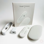 Google TV Streamer 4K (32GB) with Voice Remote – White