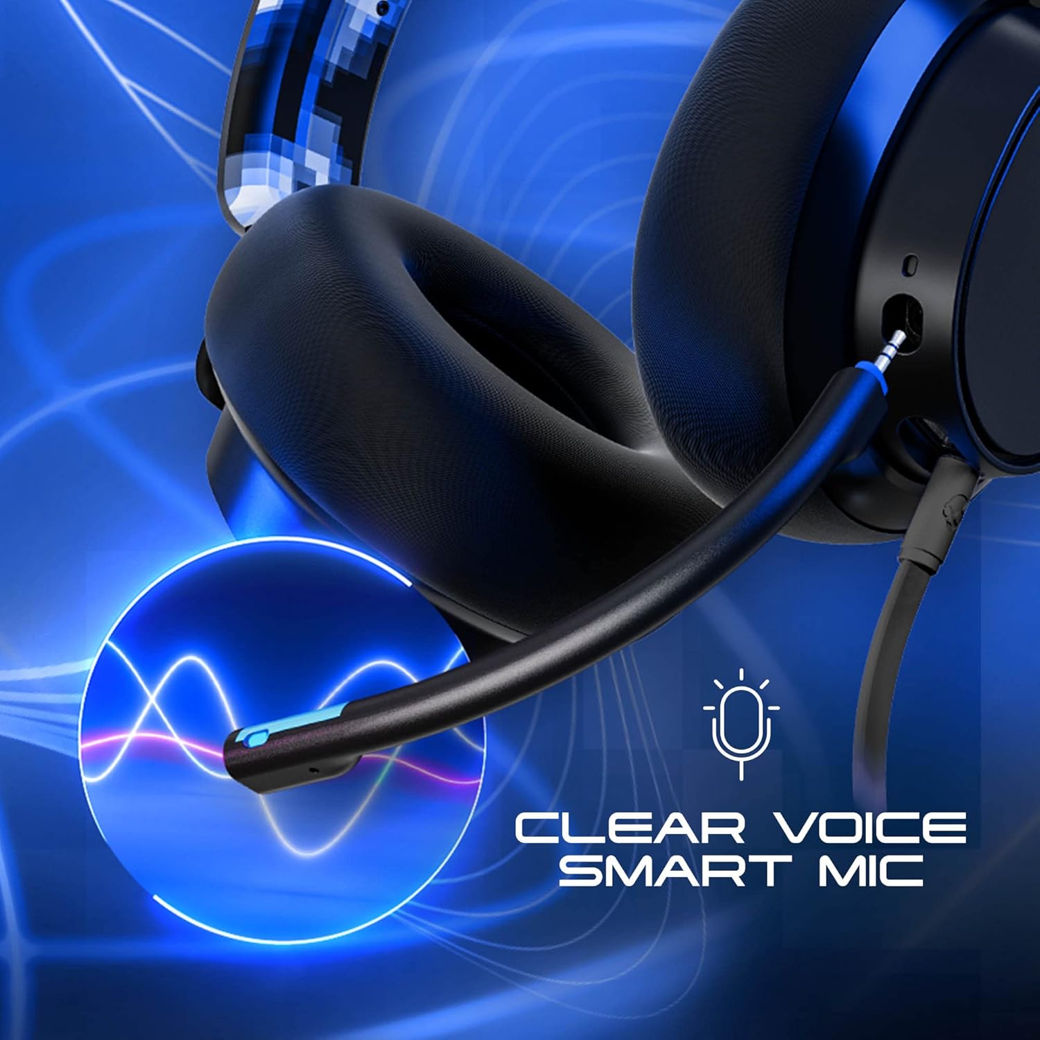 Skullcandy SLYR Pro Multi-Platform Wired Gaming Headset Blue DigiHype