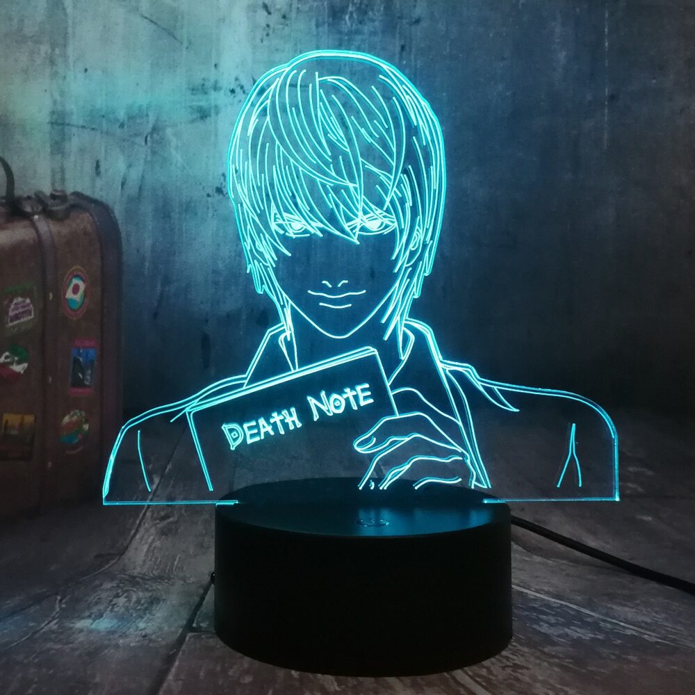 Yagami - Death Note Original 3D Anime Night Light Lamp LED