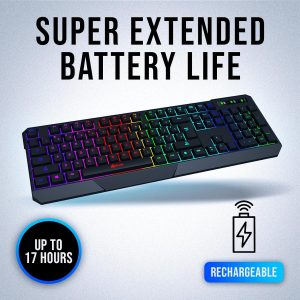 KLIM Chroma Wireless Full-Size Keyboard - Image 3