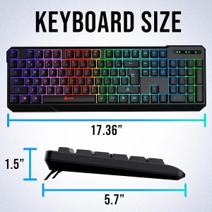 KLIM Chroma Wireless Full-Size Keyboard - Image 7