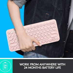 Logitech K380 Multi-Device Bluetooth Keyboard - Image 3