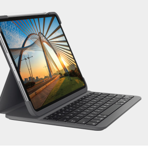 Logitech Slim Folio Pro Keyboard Case for iPad Pro 11″ - Image 1