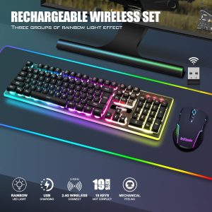 RedThunder K10 Gaming Keyboard and Mouse Combo - Image 2