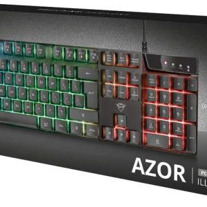 Trust Azor Illuminated Full-Size Keyboard - Image 6