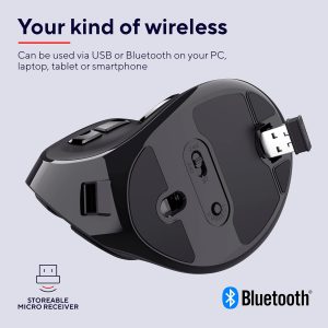 Trust Ergonomic VOXX Wireless Vertical Mouse - Image 10