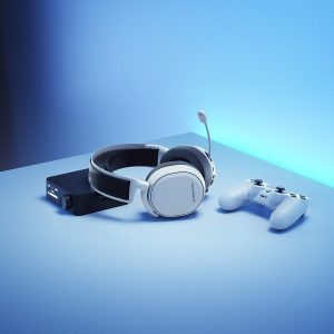 SteelSeries Arctis Pro Wireless Gaming Headset - White - Image 6