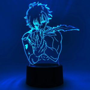Sung Jinwoo - Solo leveling Original 3D Anime Night Light Lamp LED - Image 1