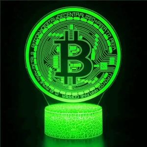 Bitcoin- Original 3D Night Light Lamp LED