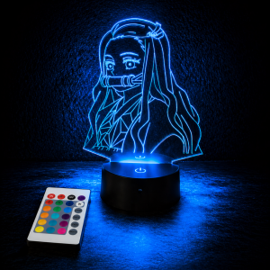 Nezuko Kamado - Demon Slayer Original 3D Anime Night Light Lamp LED