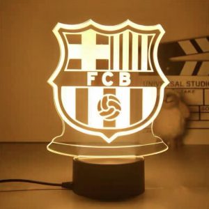 FC Barcelona - Football Original 3D Night Light Lamp LED - Image 1