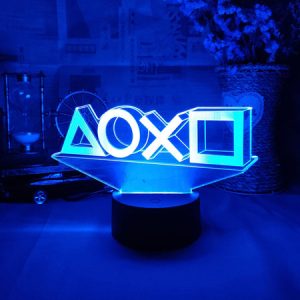 Gamer Setup Playstation Original 3D Anime Night Light Lamp LED - Image 1