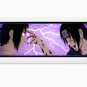 Uchiha Itachi and Uchiha Sasuke - Naruto Original Anime Light box - Image 1