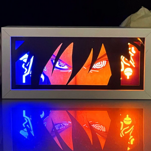 Sasuke Uchiha Rinnegan Original Anime Light box - Image 2