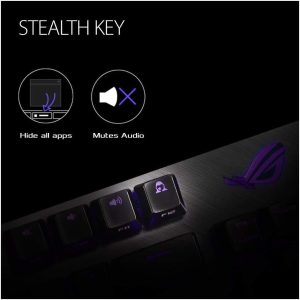 ASUS ROG Strix Scope TKL Mechanical Keyboard (Brown Switch) - Image 3
