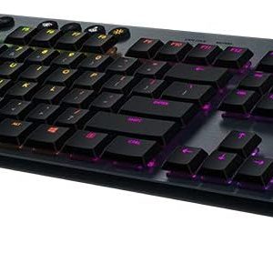 Logitech G915 Wireless RGB Mechanical Gaming Keyboard - Red Switch
