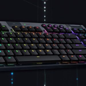 Logitech G915 TKL Wireless Mechanical Gaming Keyboard - GL Clicky Switch - Image 2