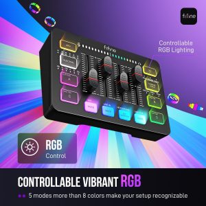 Fifine Ampligame Gaming Mixer - Image 4