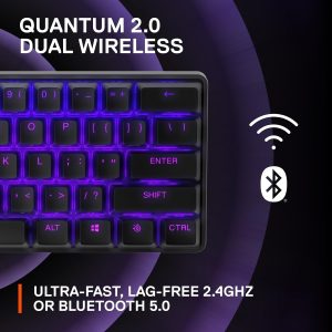 SteelSeries Apex Pro Mini Mechanical Keyboard (White Switch) - Image 3