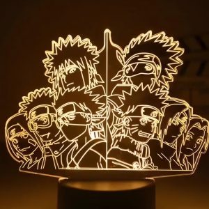 Naruto Original 3D Anime Night Light Lamp LED