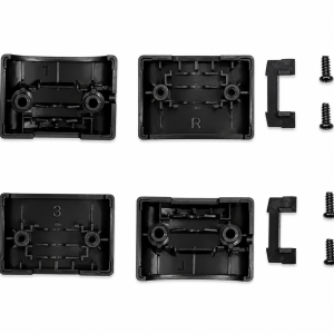 Replacement Headband Hinge / Yoke Plastic Kit for HyperX Cloud II (Cloud 2) / Cloud Alpha / Alpha S – Left & Right, with Screws