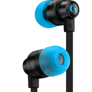 Logitech G333 In-Ear Gaming Earphones with Dual Drivers - Black - Image 2